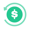 Money back guarantee icon